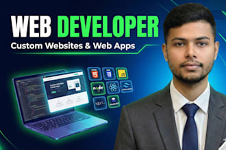 build website, website development, full stack developer, front end developer