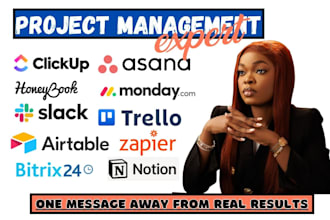 setup monday trello clickup honeybook asana airtable bitrix24 notion slack crm