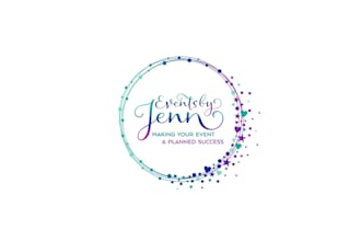 extremely creative luxury business events logo design