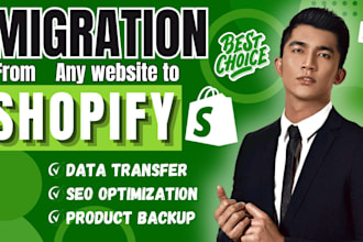 migrate woocommerce to shopify, wordpress to shopify, wix to shopify migration