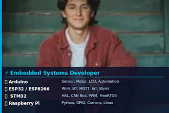 program arduino esp32 stm32 raspberry pi and pic firmware development