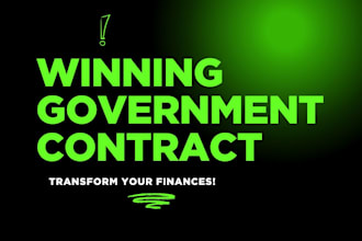 do winning government contract, capability statement, bid proposal, rfp, rfq rfi