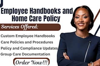 policy and procedure manuals for home care, group homes, and healthcare agencies