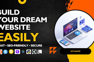 develop a modern fullstack website development