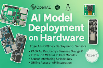 create and deploy ai models on esp32, raspberry pi and edge devices