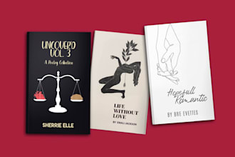 design minimalist poetry book cover