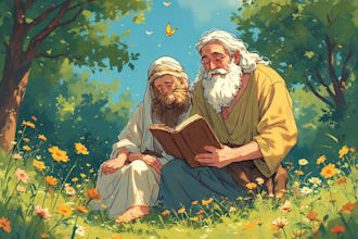 write or illustrate a beautiful bible themed storybook