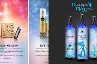 create a brand cosmetic label, perfume label, or product label with packaging