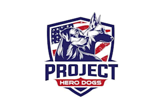 do modern minimalist pet, dog, cat, animal logo and any graphics design