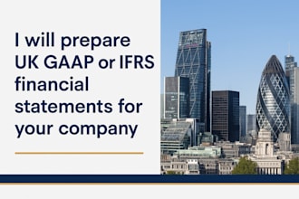 prepare statutory financial statements under UK gaap or ifrs