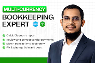 manage multicurrency bookkeeping and reconciliation in quickbooks xero zohobooks