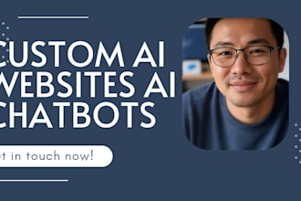 ai integrated websites, ai chatbots agents, ai mobile apps