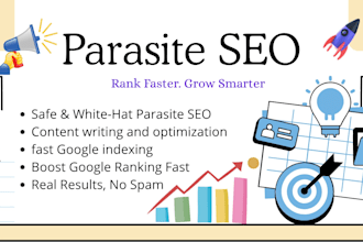 parasite SEO optimization for fast google ranking and visibility