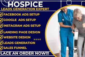 hospice leads palliative care leads hospice homecare leads facebook ads