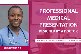 craft clear, concise, and visually appealing medical presentations