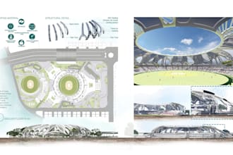 do 3d sport stadium complex design, sport facilities complex design,gaming arena