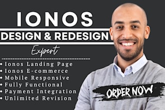 do ionos website design, ionos website redesign, ionos ecommerce, ionos seo