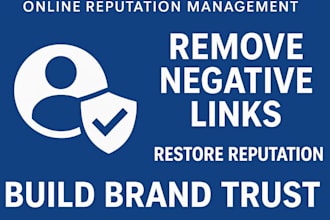 do online reputation management orm remove negative link