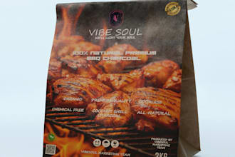 design bbq bag poster