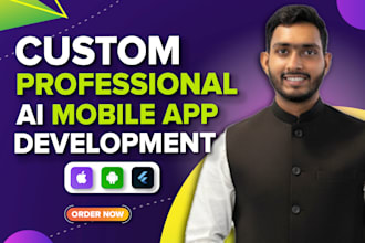 ai developer ai mobile app android app ios app ai saas app ai chatbot mvp