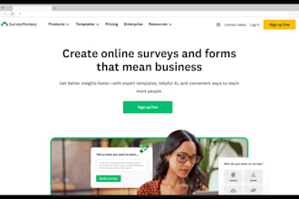 fill and collect accurate online survey responses and analyze data