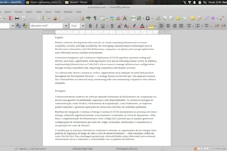 tradutora fluente em ingles e portugues