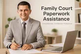 prepare family court paperwork