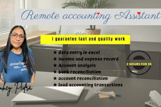 be your remote accounting assistant