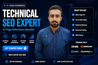 do technical audit and on page optimization