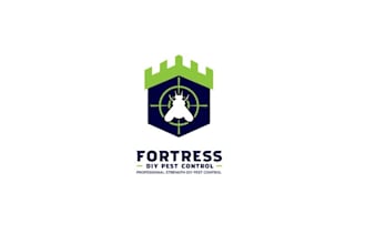 design fortress diy pest control logo