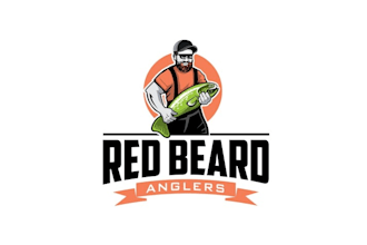 design classic fly fishing adventure brand logo
