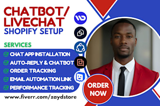 setup shopify chat support tidio gorgias chatty ai willdesk chatway richpanel ai