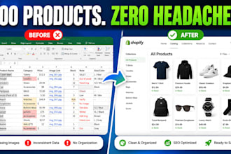 bulk upload products to your shopify store with seo optimized listings