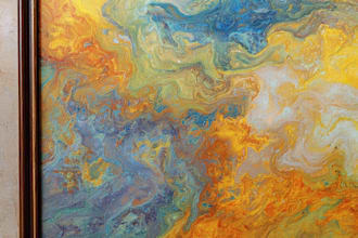 paint a real oil painting on canvas with free shipping
