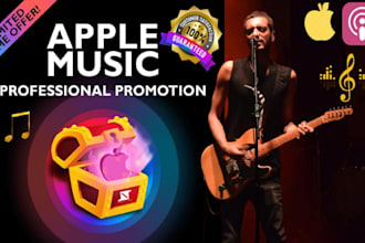 do apple music promotion organic USA apple music playlist, itunes music