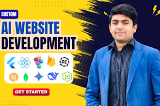 ai website development business website full stack frontend software developer