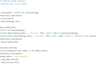 write sql queries and clean your data for analysis