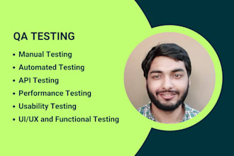 do manual and automated QA testing