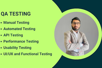 do manual and automated QA testing
