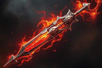 design unique weapons illustrations