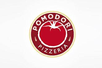 design attractive luxurious pizzeria logo