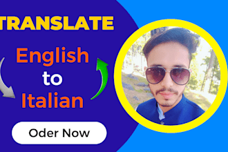 translate from english to italian or italian to english urgently