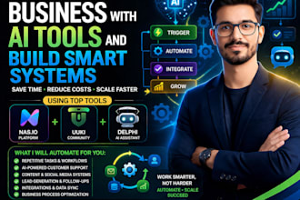 automate your business with ai tools and build smart systems using nasio, uuki