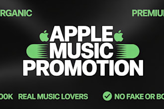 do apple music promotion, organic USA apple music promotion, itunes music