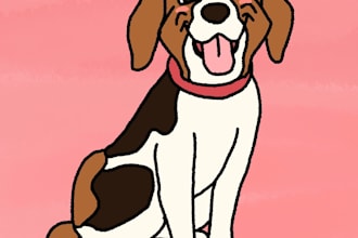 draw your pet in a cute style