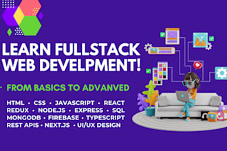 help you to learn programming and full stack development