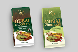 custom chocolate box premium design for sweet brands