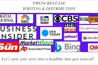 write press release distribute press release and press release distribution