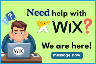 design, fix wix website issue bug error velo code, wix expert developer