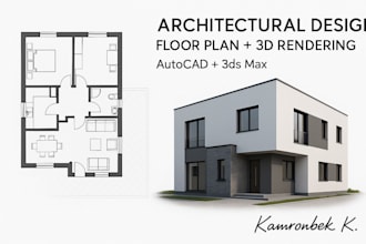modern apartment floor plan and layout design